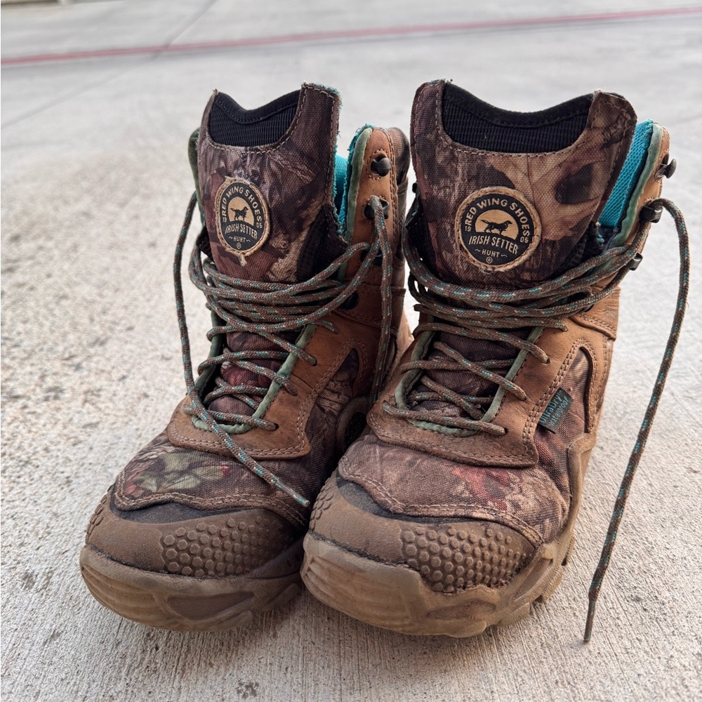 Irish Setter Teal and Black Women's Boots